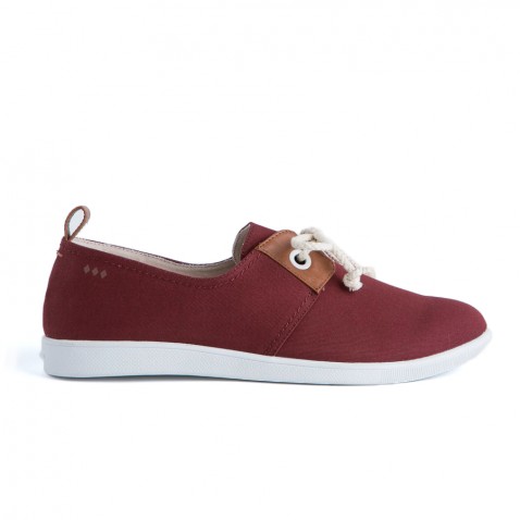 Chaussures STONE TWILL Burgundy pour 60