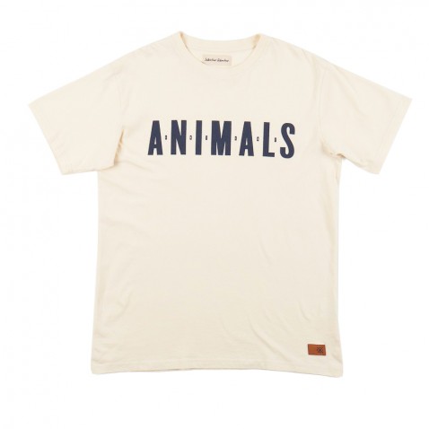 T-shirt BRAKE ANIMALS Blanc pour 45